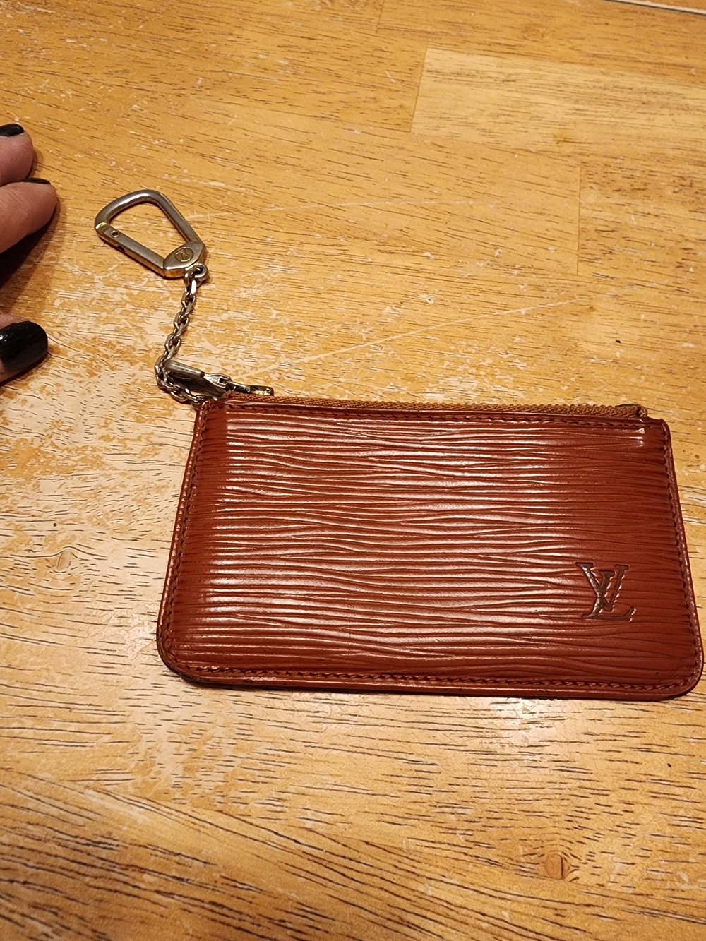 authentic Louis Vuitton Epi Leather Pochette Cles In Kenya Fawn